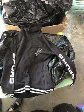 Ultra Game NBA San Antonio Spurs Women's Fleece Funnel Neck Pullover Hoodie